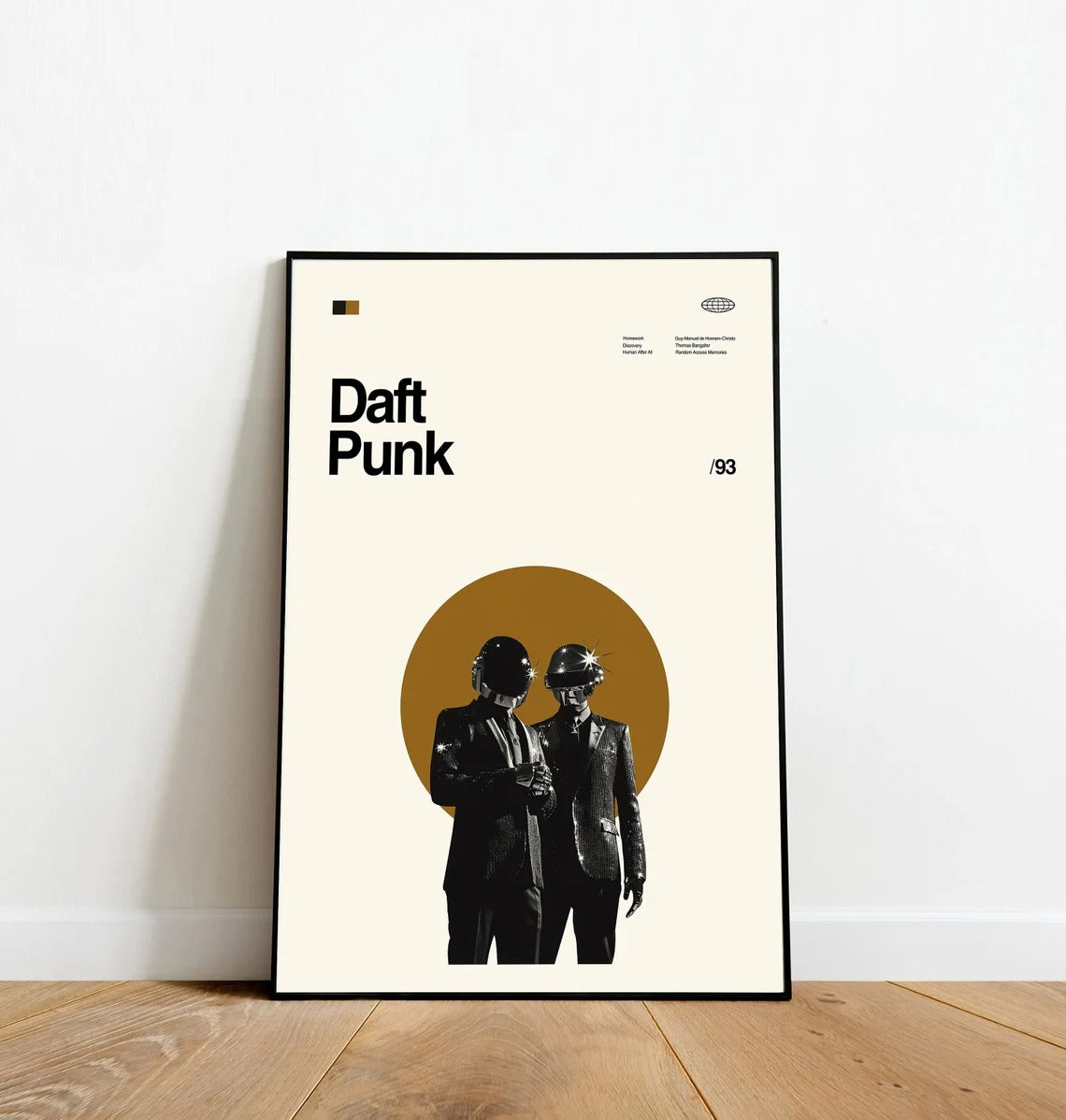 Daft Punk - Dinos Poster