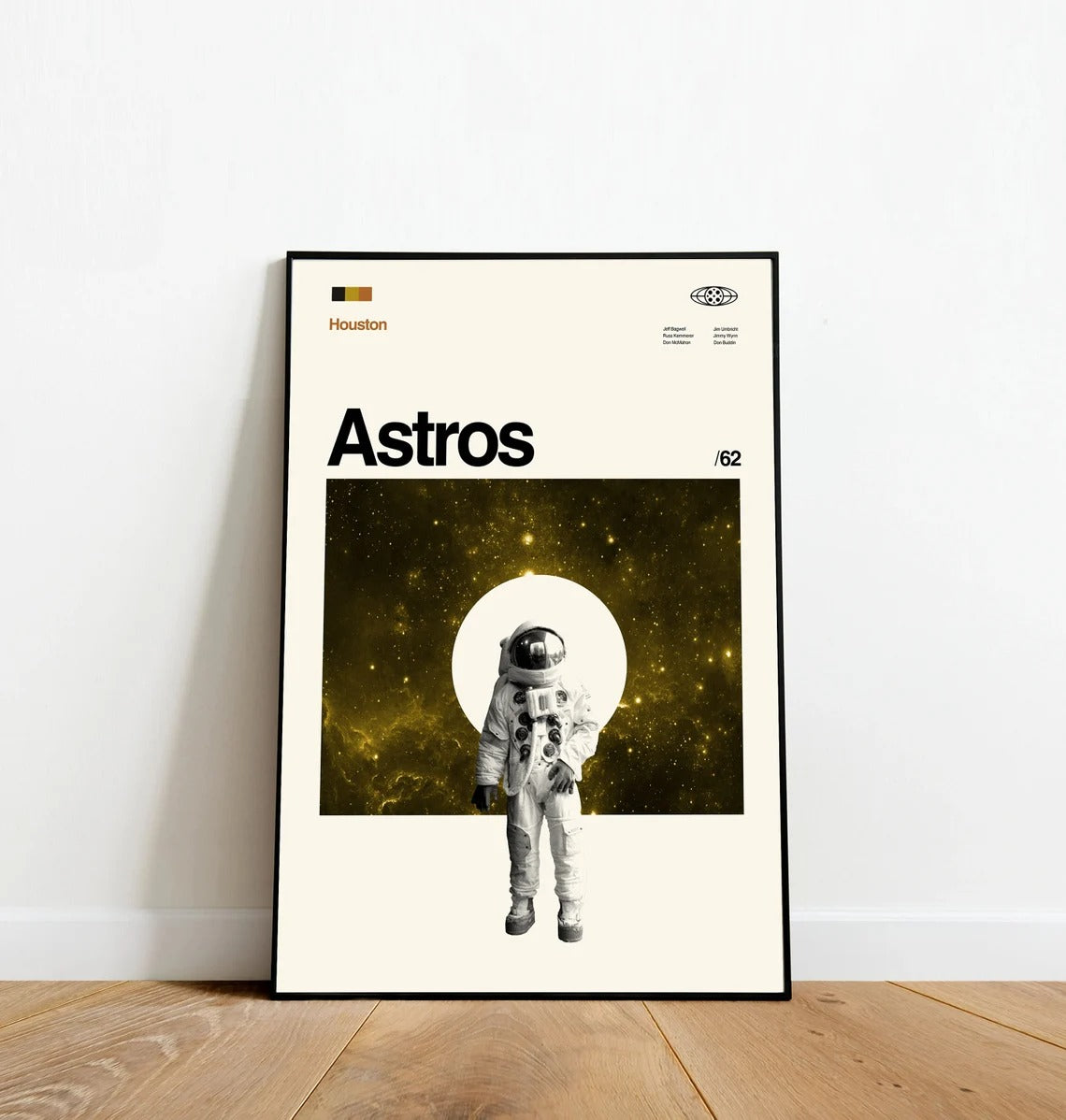 Astros - Dinos Poster