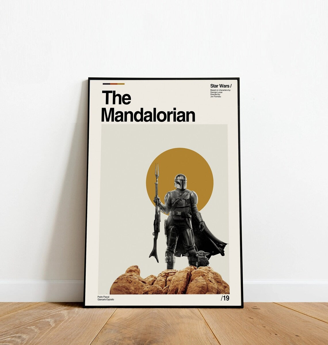 The Mandalorian - Dinos Poster