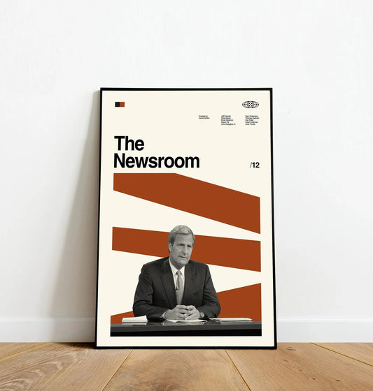 The Newsroom - Dinos Poster