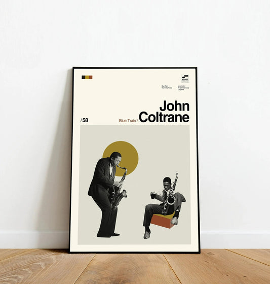 John Coltrane - Dinos Poster