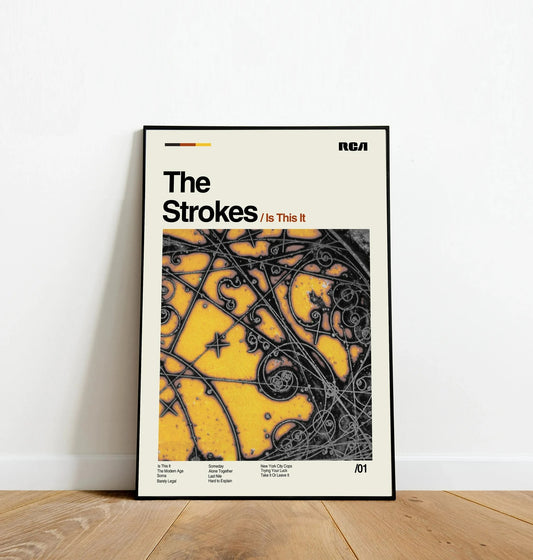 The Strokes - Is This It - Dinos Poster