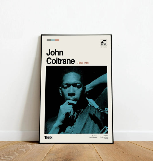 John Coltrane - Dinos Poster