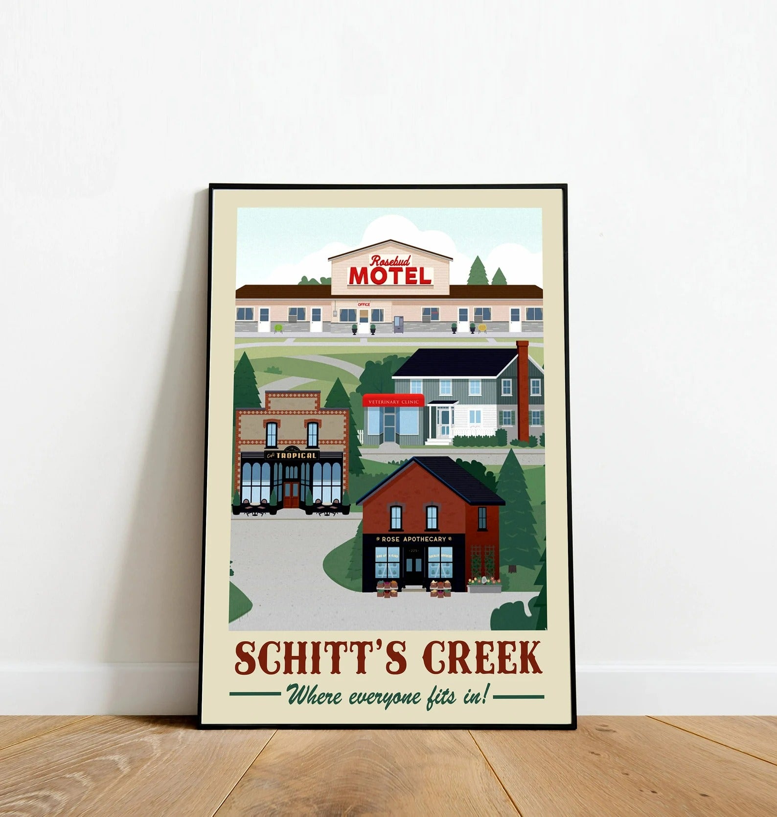 Schitt's Creek - Dinos Poster