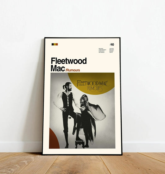 Fleetwood Mac - Rumours - Dinos Poster