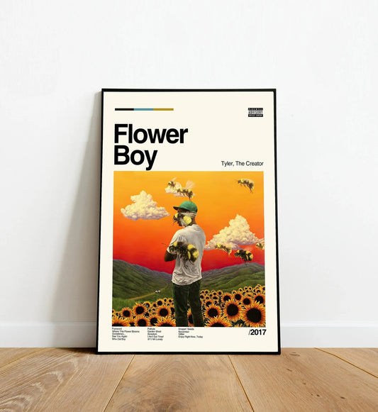 Flower Boy - Dinos Poster