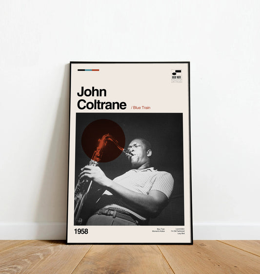 John Coltrane - Dinos Poster