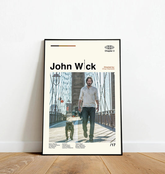 John Wick - Dinos Poster