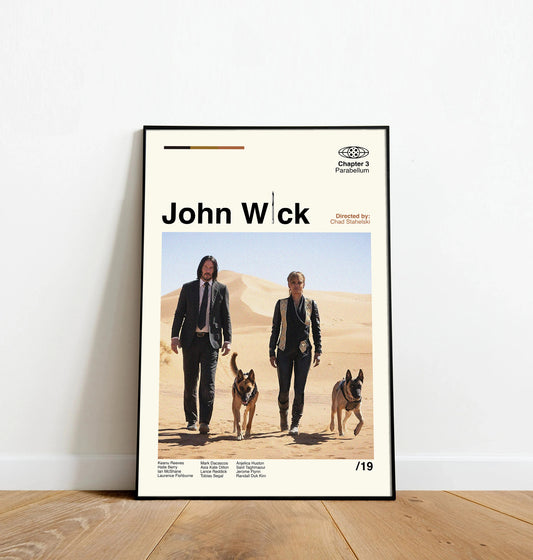 John Wick - Dinos Poster