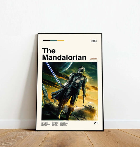 The Mandalorian - Dinos Poster