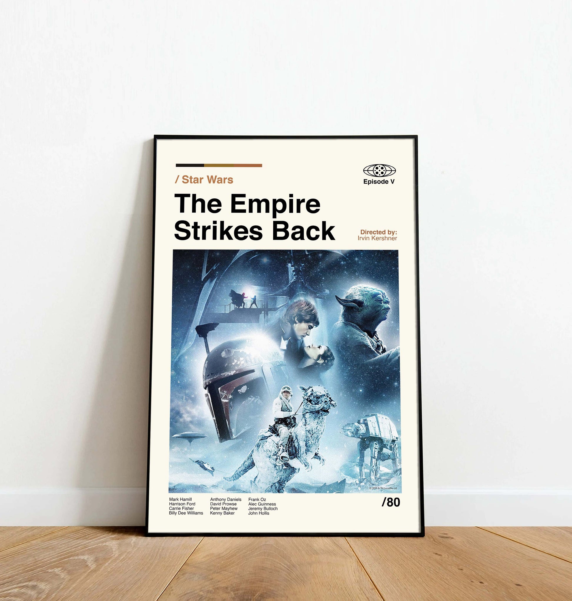 The Empire Strikes Back - Dinos Poster