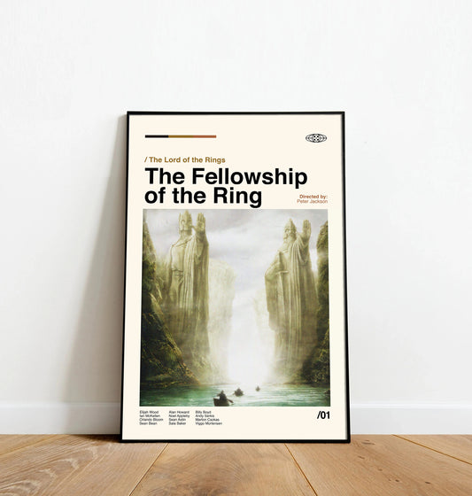 The Lord of the Rings (The Fellowship of the Ring) - Dinos Poster