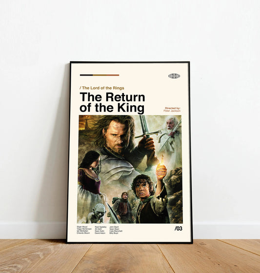 The Lord of the Rings (The Return of the King) - Dinos Poster