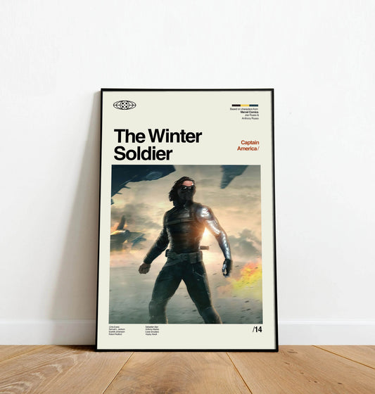 The Winter Soldier - Dinos Poster